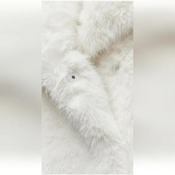 ZARA SHORT FAUX FUR JACKET ZW COLLECTION - Picture 10 of 10